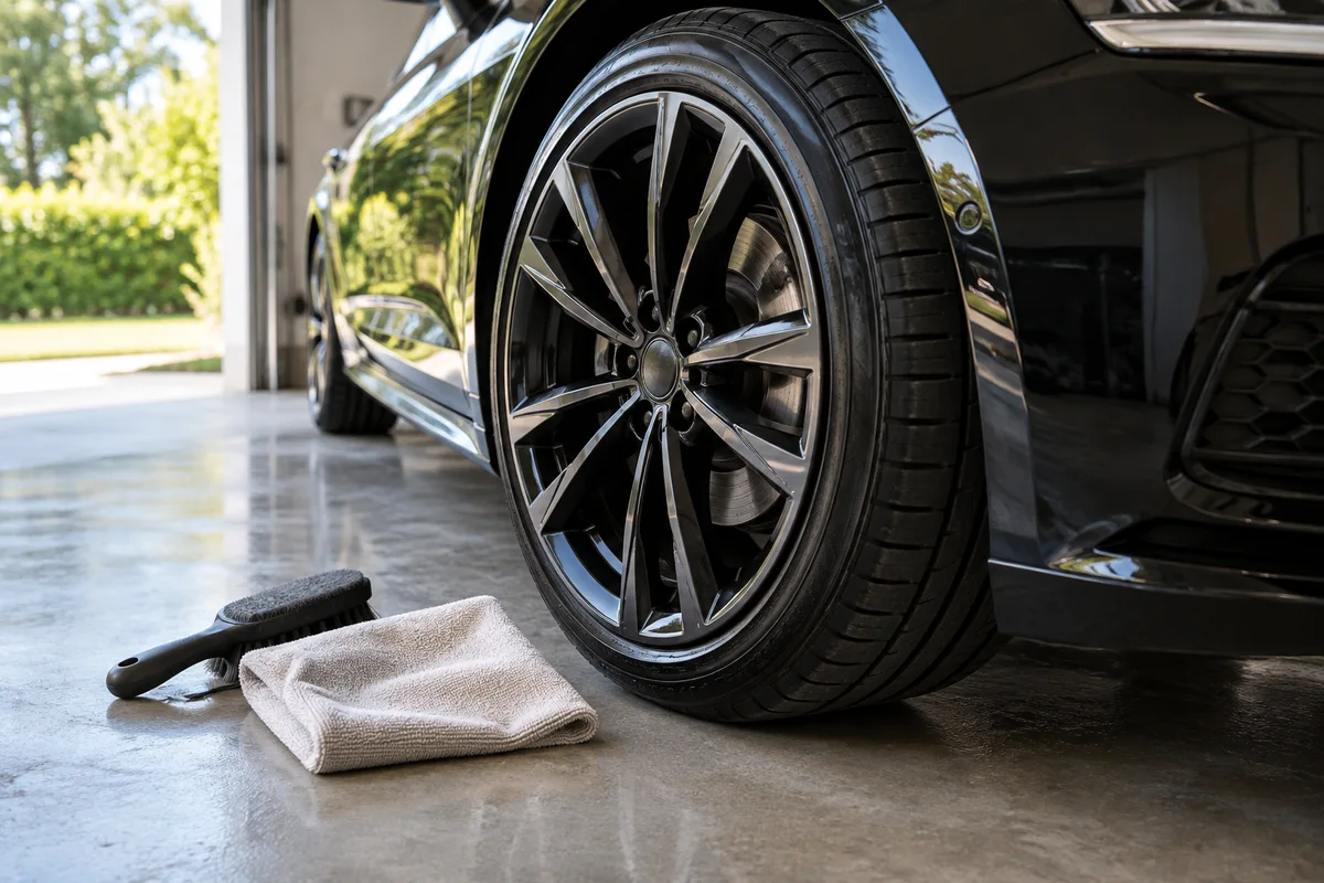 Ceramic coating — illustrative car care photograph